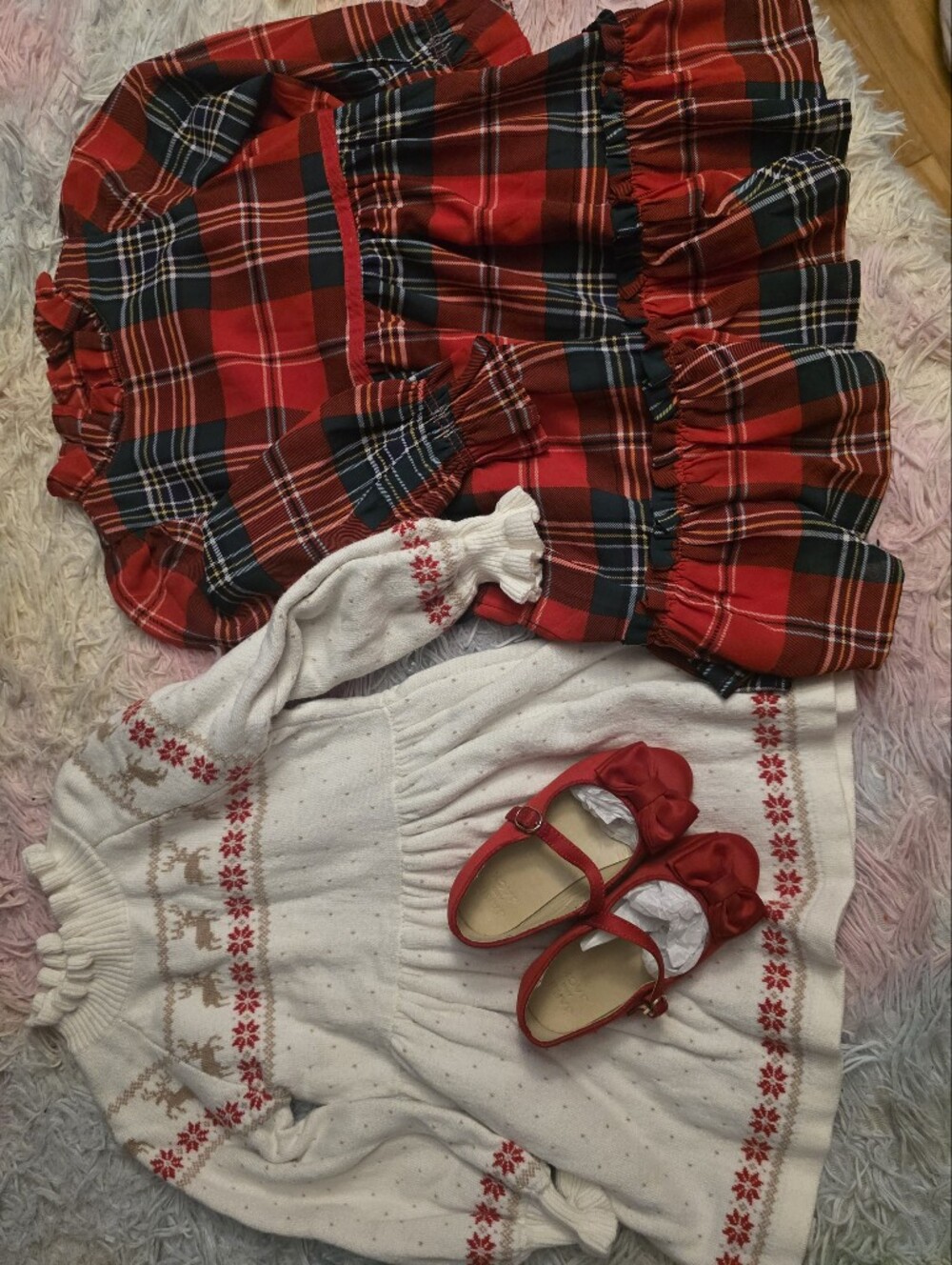 Janie and Jack dresses with shoes